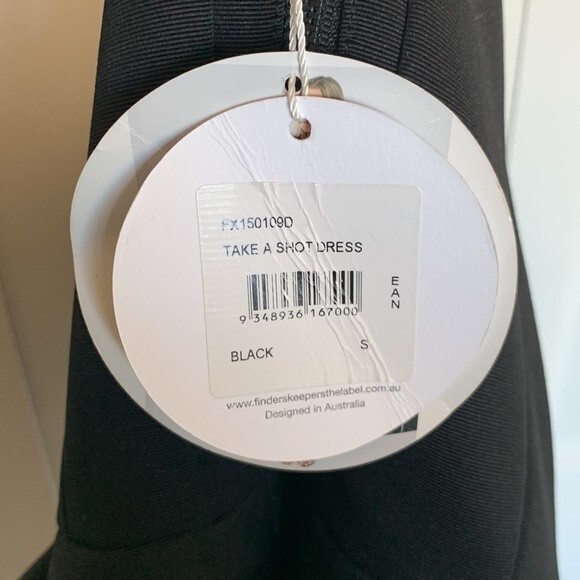 NWT Finders Keepers Take A Shot Peplum Dress Sz S - Picture 11 of 13